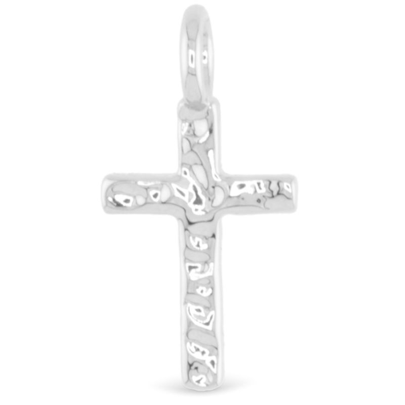 Cross Charm Silver